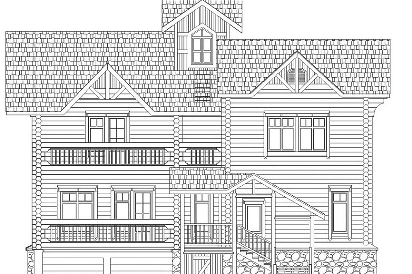 Жилой коттедж №24