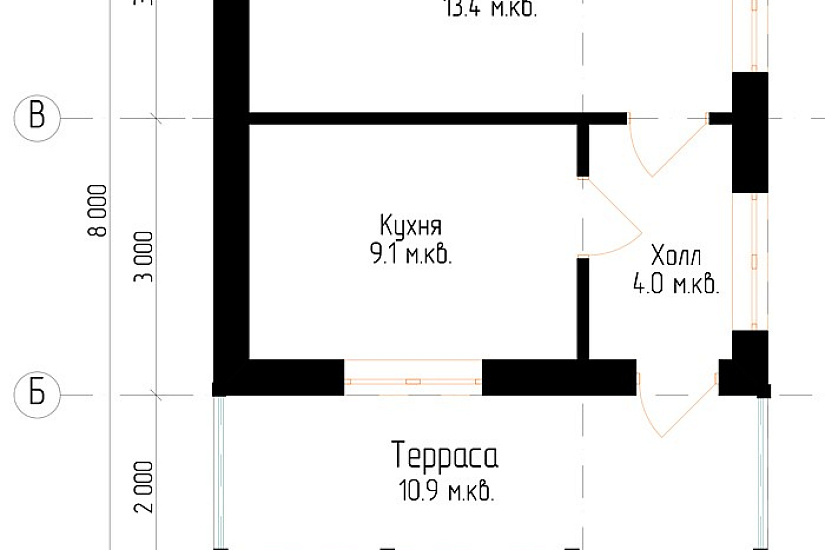 Дачный дом №8