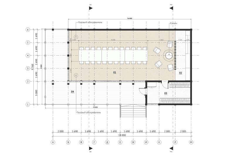 Беседка-каркасная-140мм-18000х9760-ЭП