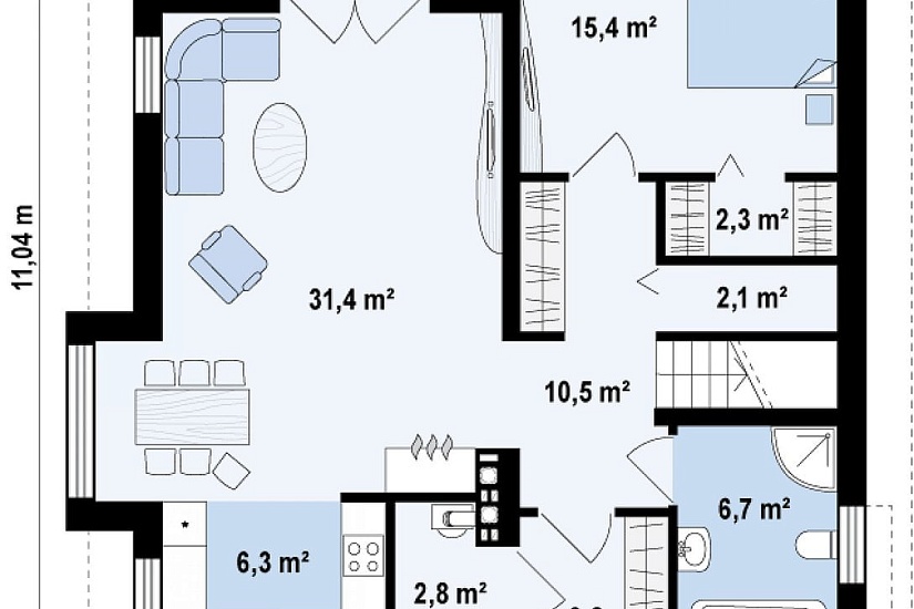 Проект дома Эдельвейс