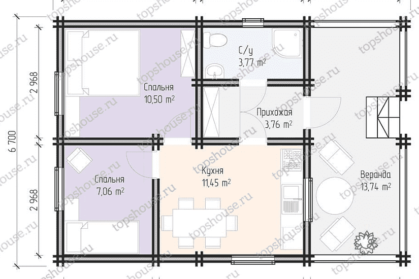 ПРОЕКТ ДОМА «СИЕСТА»