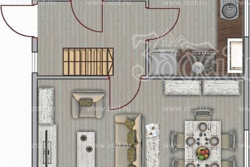 Дачный дом 154