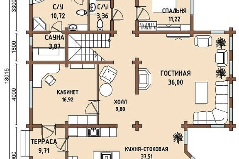 Боярин 295 м2