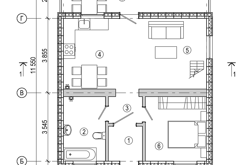 Дом-1,5эт-блок300мм-7400х11550-ЭП