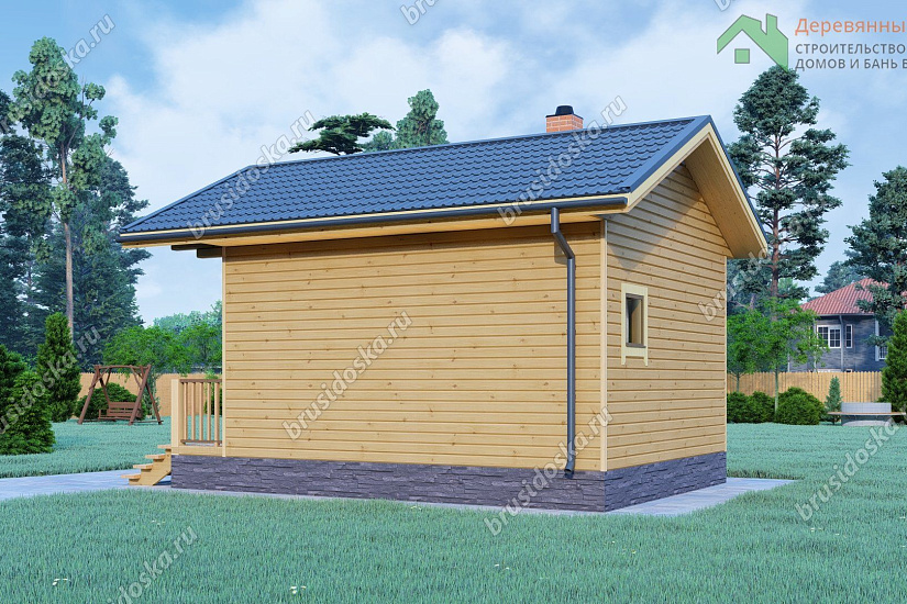 Баня 6х5 из бруса Баня 6х5 из бруса