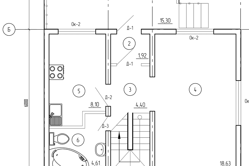 Дом 8х6-1,5эт-каркасник-КД