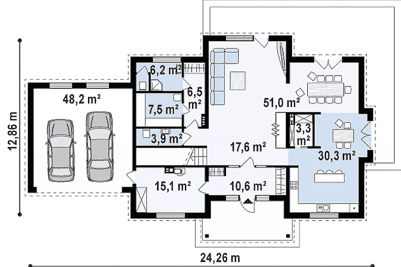 Проект дома «ГК-610»