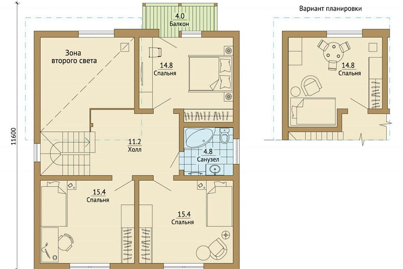 Дом КП 181,8 кв.м