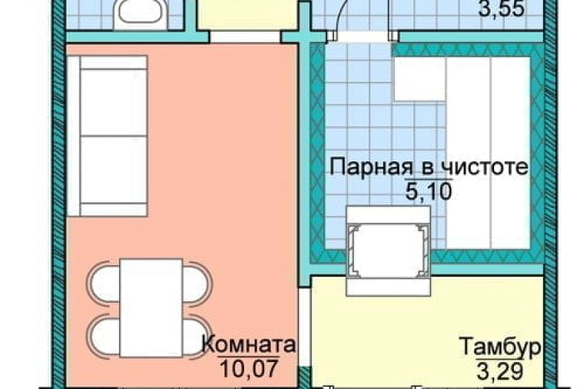 Баня БС - 27 кв.м