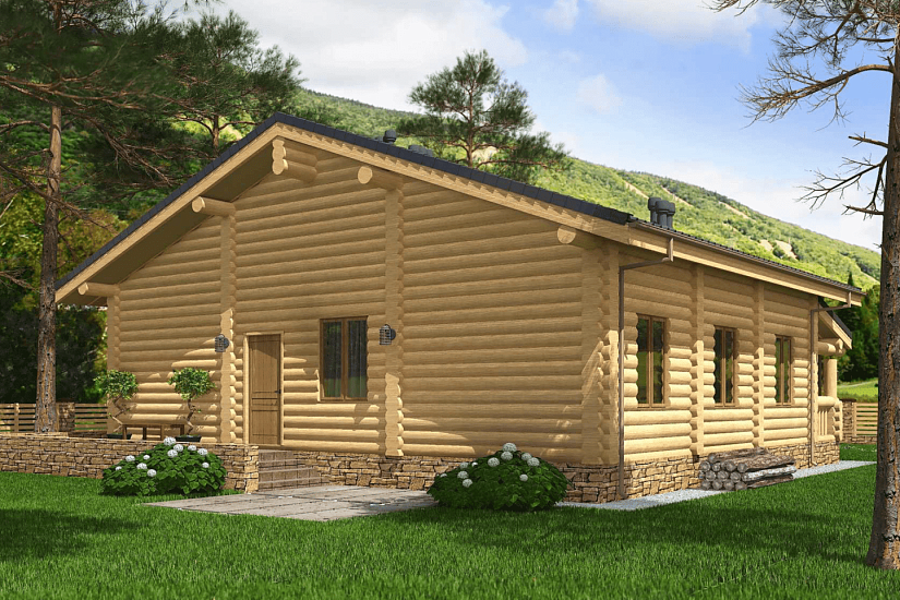 Дом-бревно250мм-11400ммх9400мм-1эт-АР