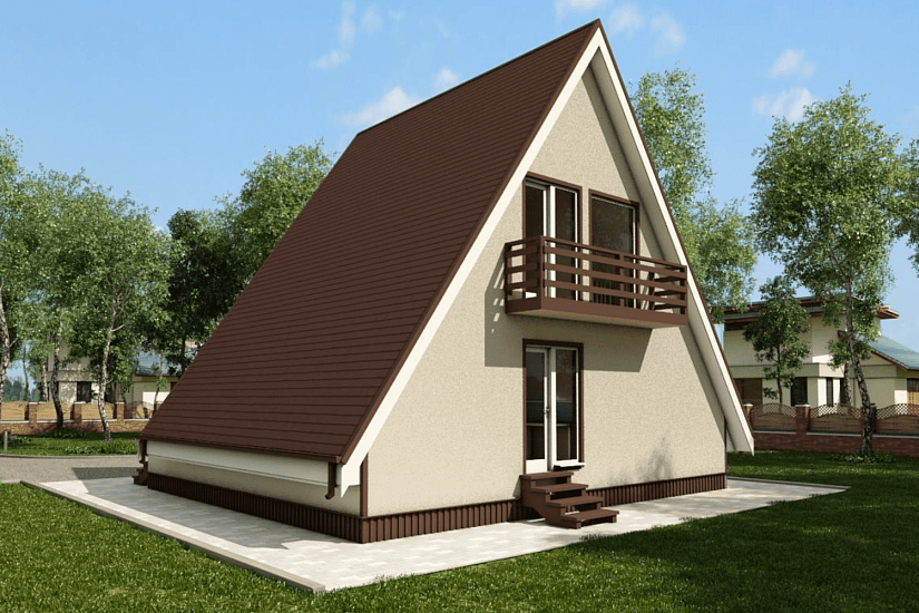 Дом-каркас-9000х6000мм-2 эт.-АР Дом-каркас-9000х6000мм-2 эт.-АР