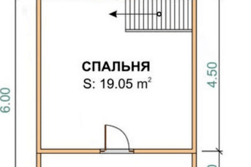 Дом из бруса 6х6 к1п7