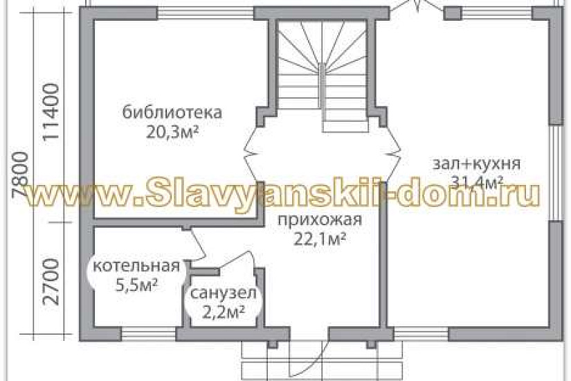 Проект "СП-37": жилой дом из сэндвич-панелей Проект "СП-37": жилой дом из сэндвич-панелей