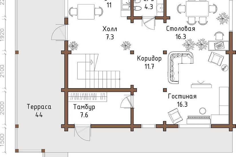 Сатурн классика 199 м2 Сатурн классика 199 м2