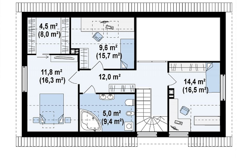 Проект дома K122 Проект дома K122