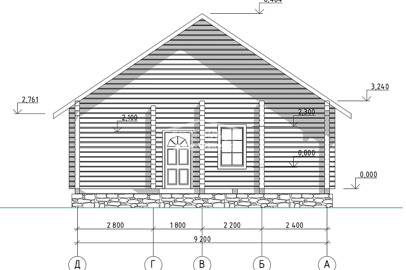 Дом - баня 2396 Дом - баня 2396