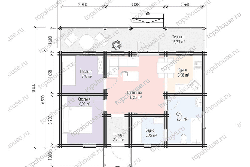 ПРОЕКТ ДОМА «СКАНДИНАВИЯ»