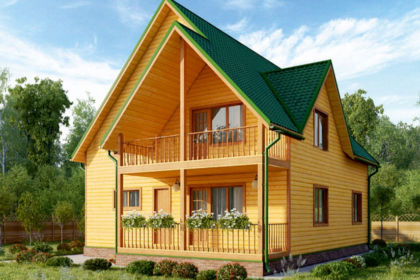 Дом 10 х13,5 К2П10