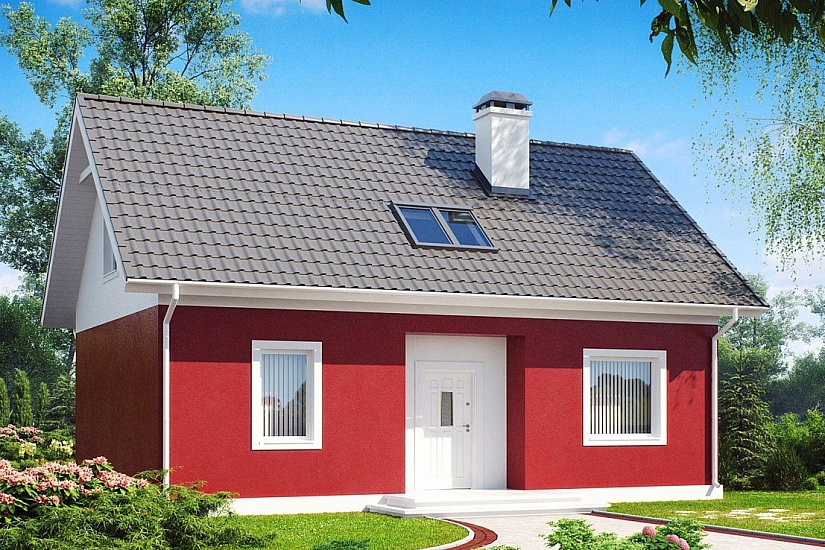 Каркасный дом КД-117