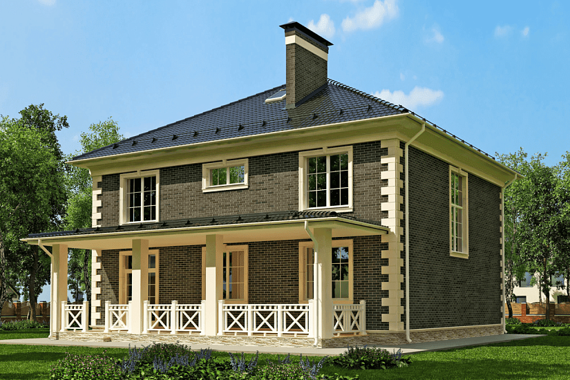 Дом-блочный-15300х11900мм-2эт.-АР-КР