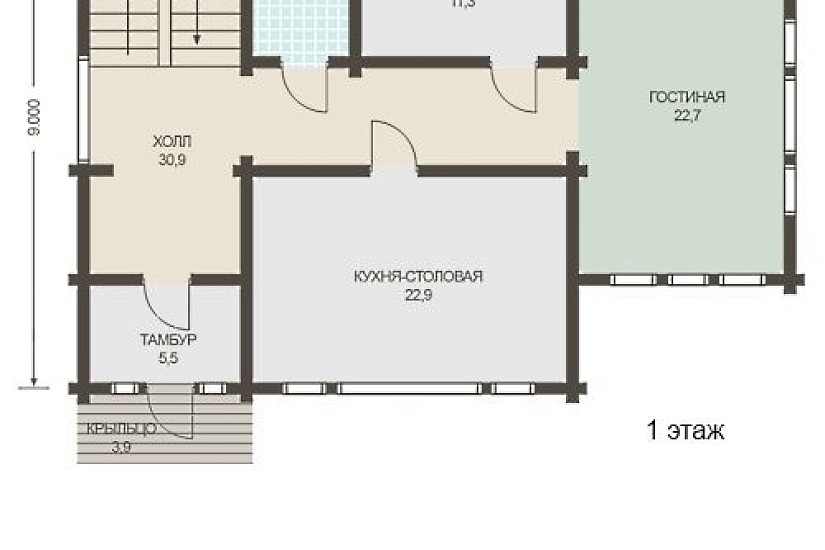 Дом ПБ 192,4 кв.м.