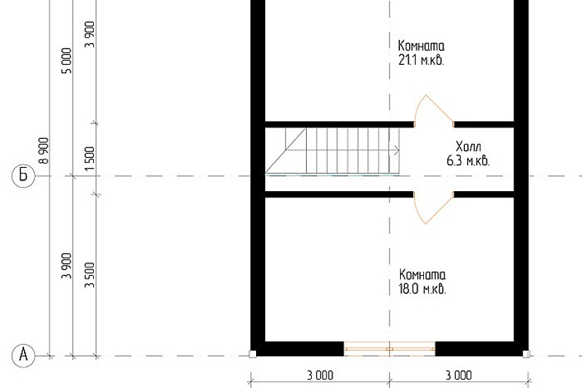 Брусовой дом №10