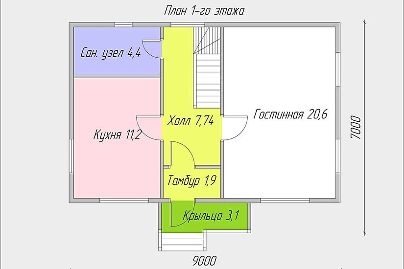 Классик БК-204 6.0х9.0 м