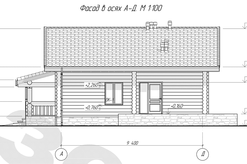 Дом-бревно250мм-11400ммх9400мм-1эт-АР