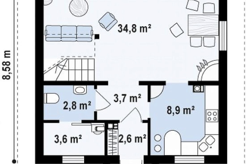 Дом КП 107,5 кв.м