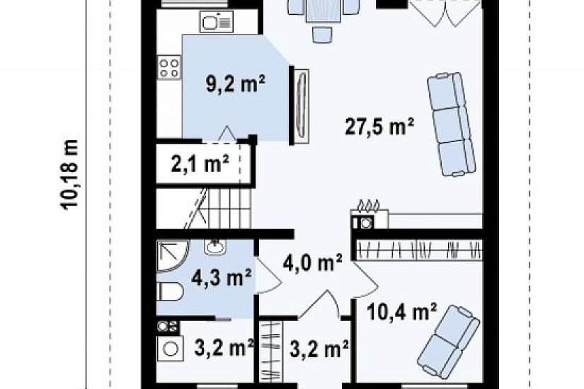 Дом КП 129,4 кв.м