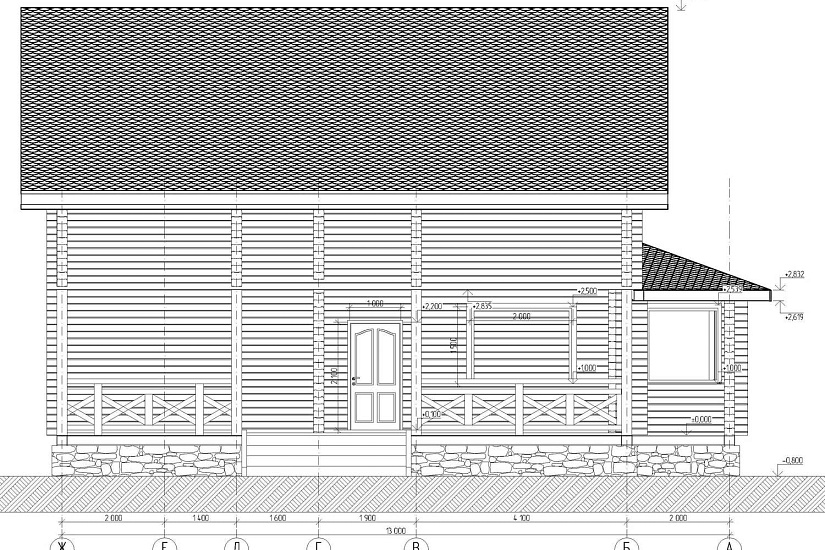 Жилой дом с эркером 2276 Жилой дом с эркером 2276