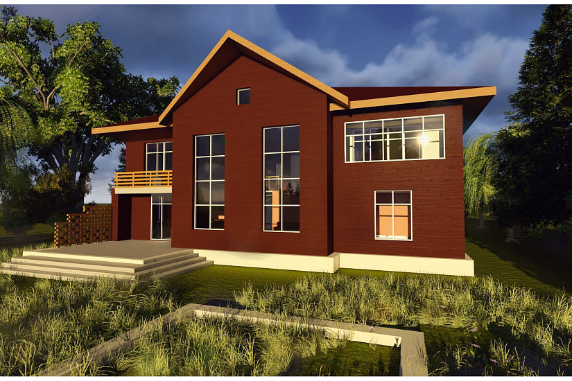 Дом-газоблок500мм-17400х18000-ЭП