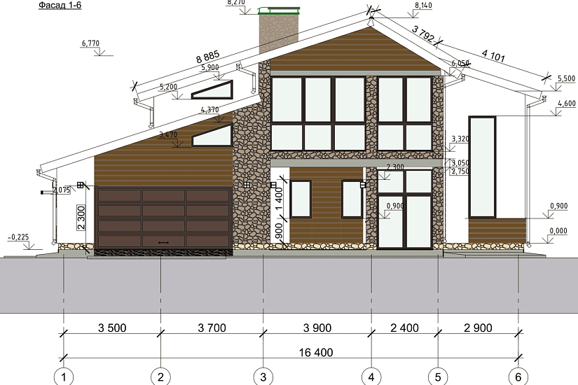Дом-блочный-16400х14400-1,5эт-АР-КР