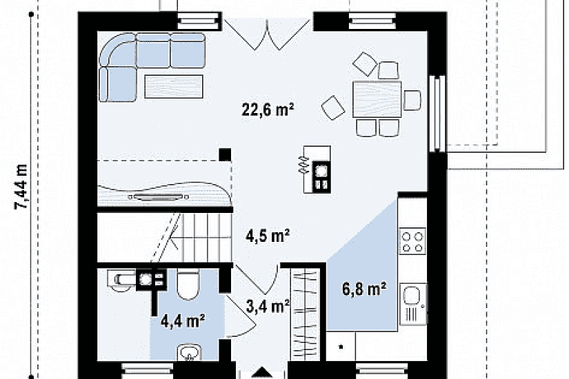 Проект дома ЖКД-020 Проект дома ЖКД-020