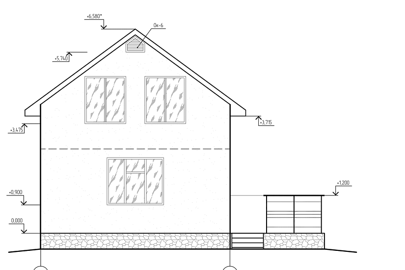 Дом 8х6-1,5эт-каркасник-КД
