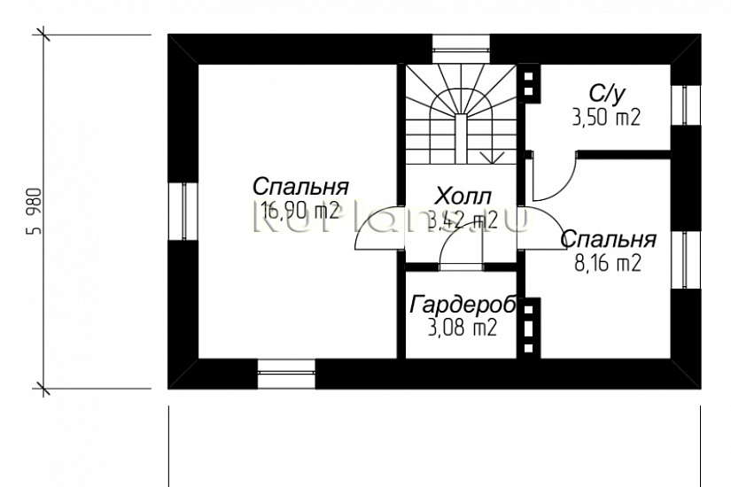 Проект дома 128м²