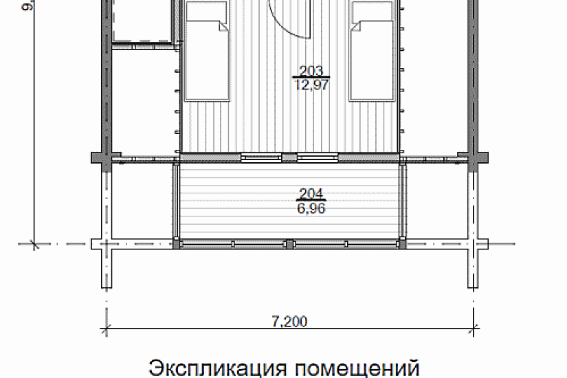 Дом ПБ 102 кв.м.