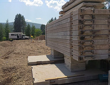 Испытания забивных свай в фундаменте опор ЛЭП