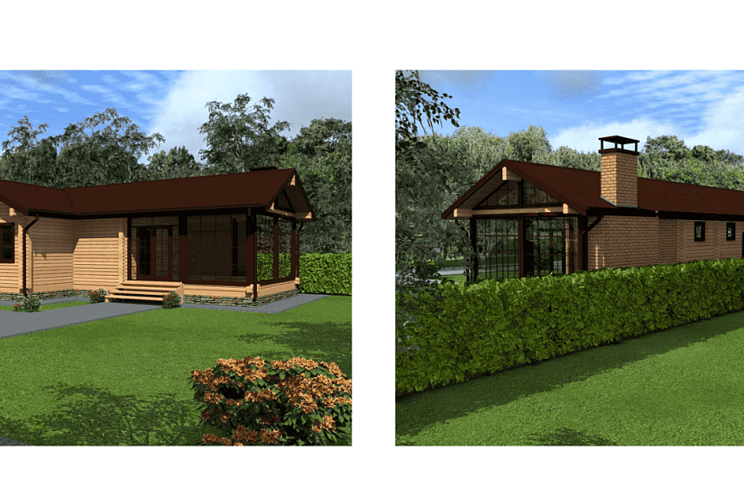 Дом  8,2х15-1эт-брус-КД