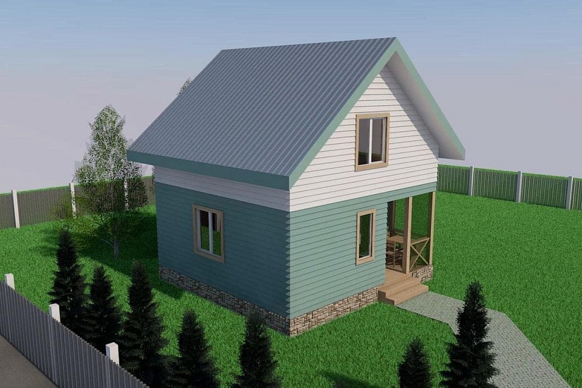 Дом-СИП-1,5эт-6250х6000-АР-КР Дом-СИП-1,5эт-6250х6000-АР-КР