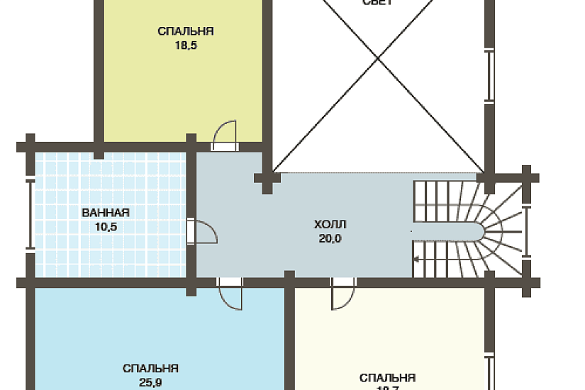 Дом ПБ 310,3 кв.м.