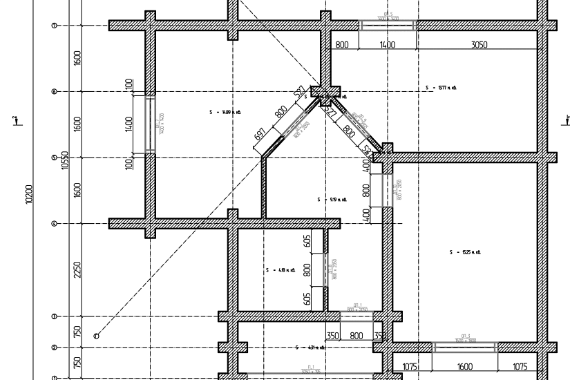 Дом-бревно240мм-11000х10000-1,5 эт-АР