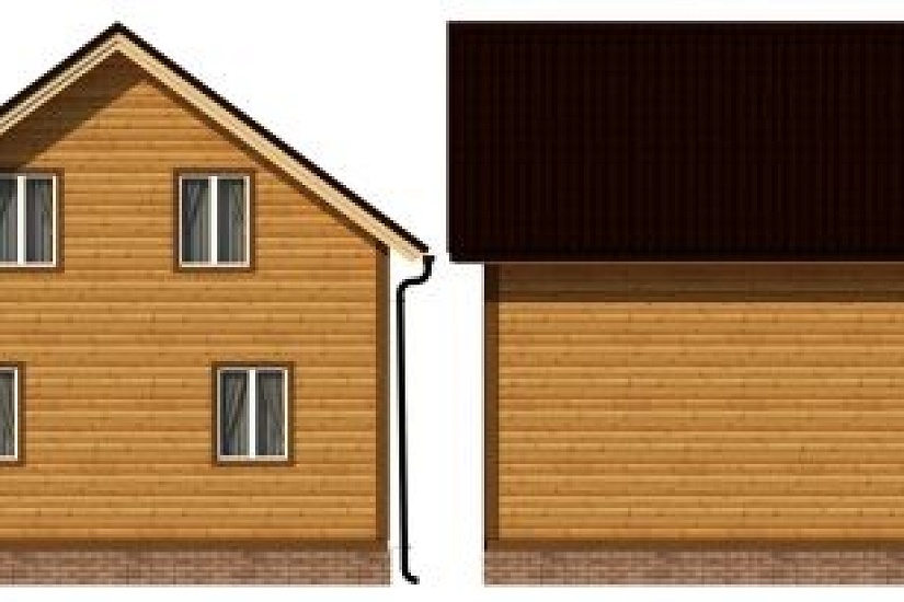 ДОМ ИЗ БРУСА ДБр-123