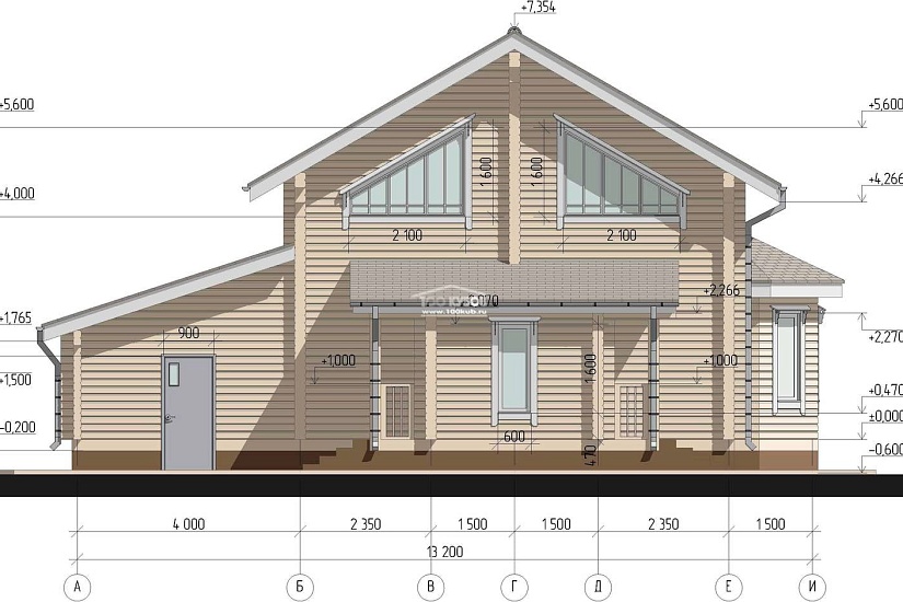 Жилой дом с эркером 2287 Жилой дом с эркером 2287