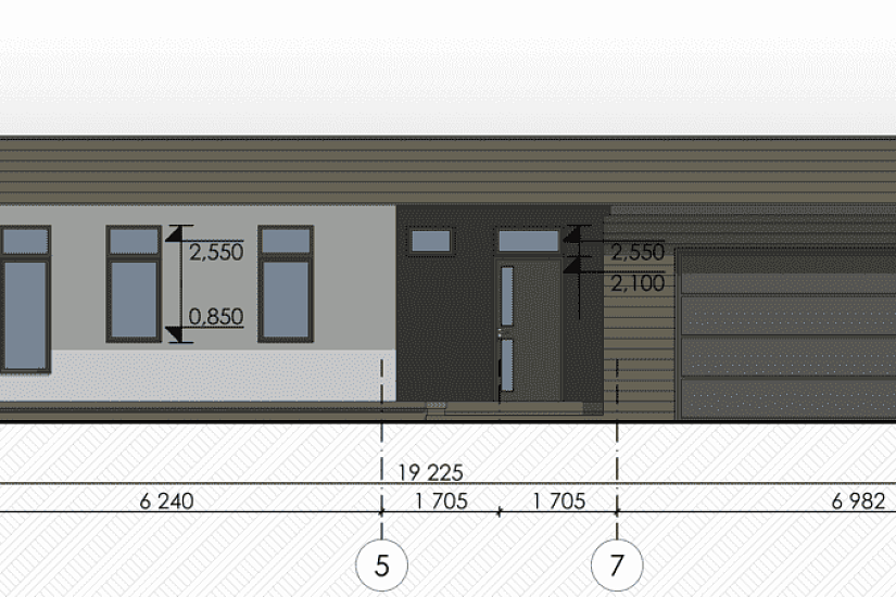 Дом-блочный 300мм-20980х15317мм-1эт-АР