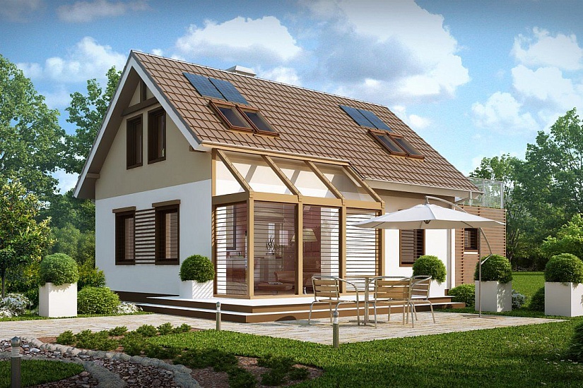 Каркасный дом КД-128