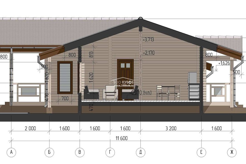 Дачный дом 2285 Дачный дом 2285