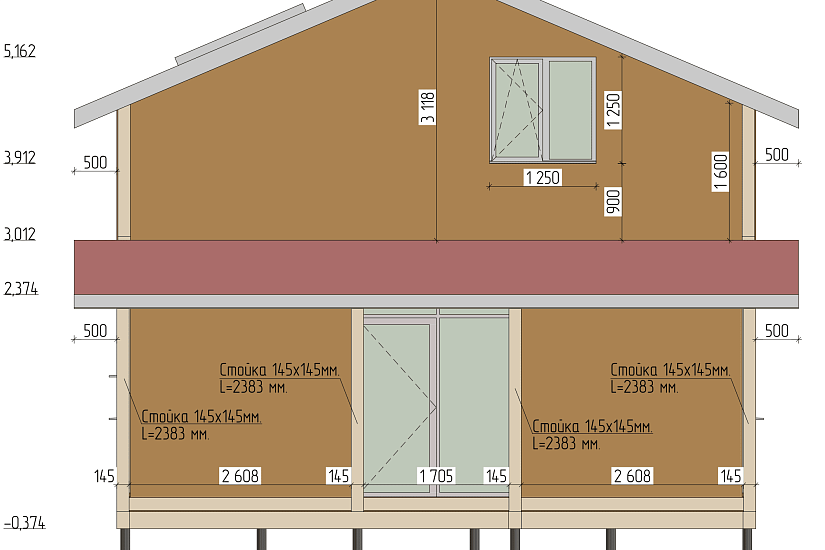 Дом-SIPпанели174мм-11428х7500мм-1,5эт-КР Дом-SIPпанели174мм-11428х7500мм-1,5эт-КР