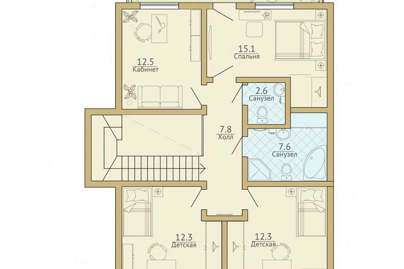 Дом ГБ 199,6 кв.м
