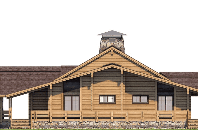 Проект дома "Зеленый шум"